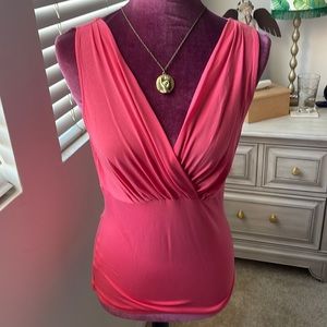 Ann Taylor sleeveless crisscross tank